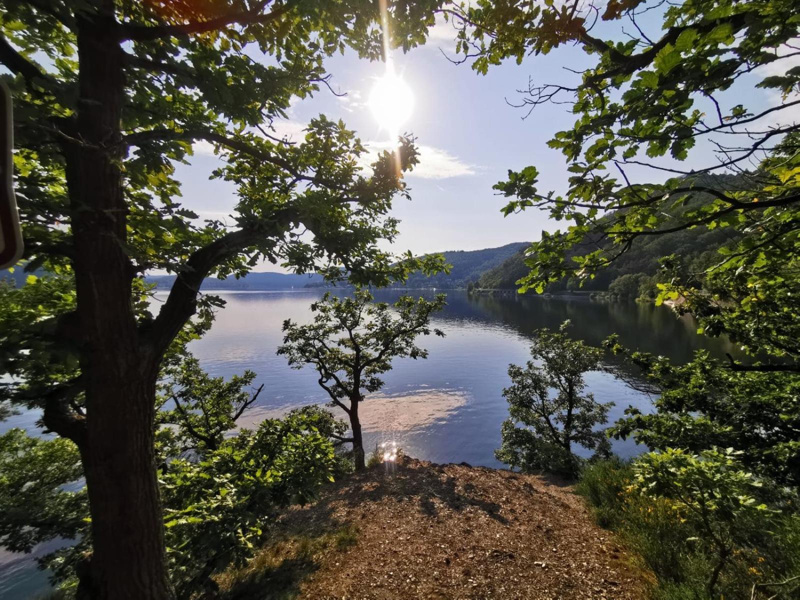 Ferienhaus Schoene Aussicht Ferienwohnung Gelb Hemfurth-Edersee Buitenkant foto